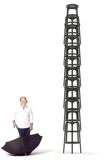 VONDOM Высокий табурет Brooklyn sun-id-1368667 - Вид №6