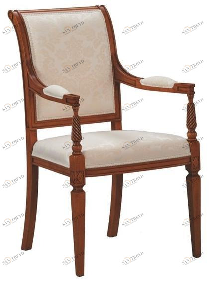 SELVA Стул из бука с подлокотниками Villa borghese 1371