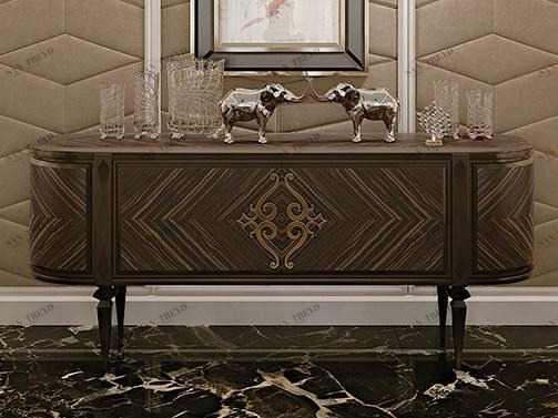 Prestige Комод из черного дерева с распашными дверцами Gran duca Cva044