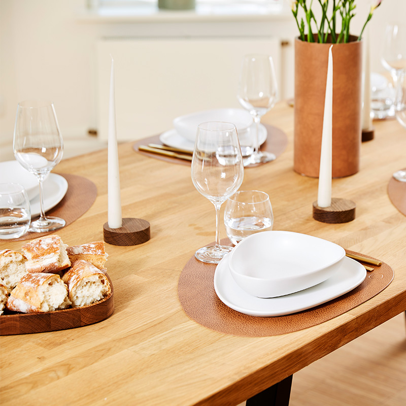 990018 HIPPO nature подстановочная салфетка фигурная 37х44 см, толщина 1,6мм;LIND DNA  - Вид №1