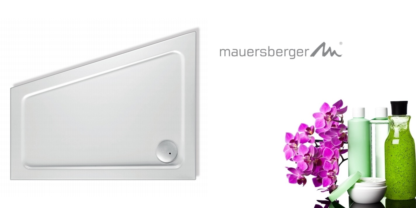 Mauersberger Душевой поддон акриловый суперплоский 100х80 ASYMA SF 2310000101 - Вид №1