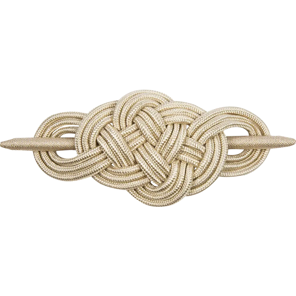 18695912 Заколка для штор Inspire Тренза 19x11 см цвет экрю STLM-0012084