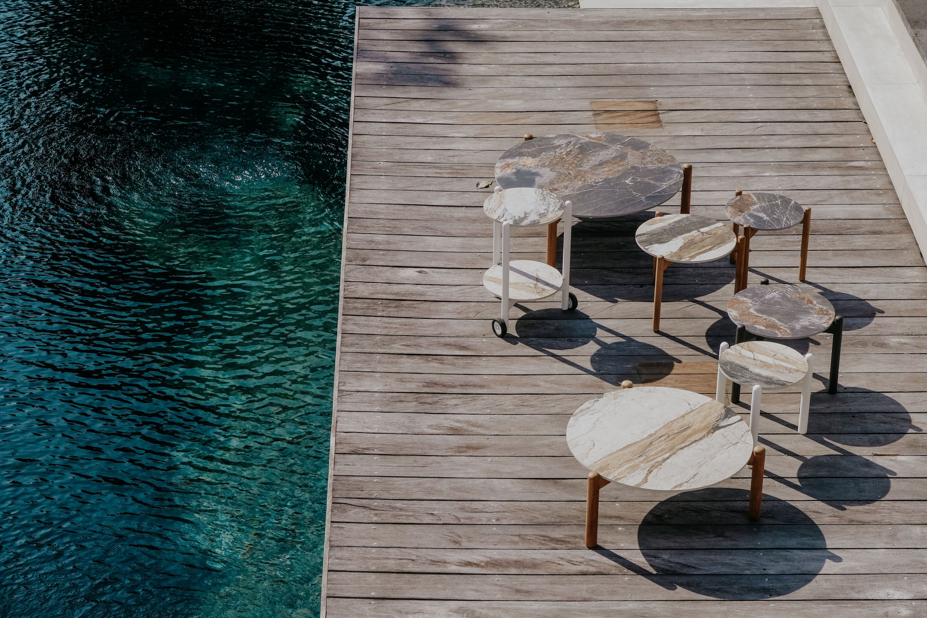 Алюминиевый круглый садовый столик cbdesign Stylo ARCH-00030116 - Вид №2