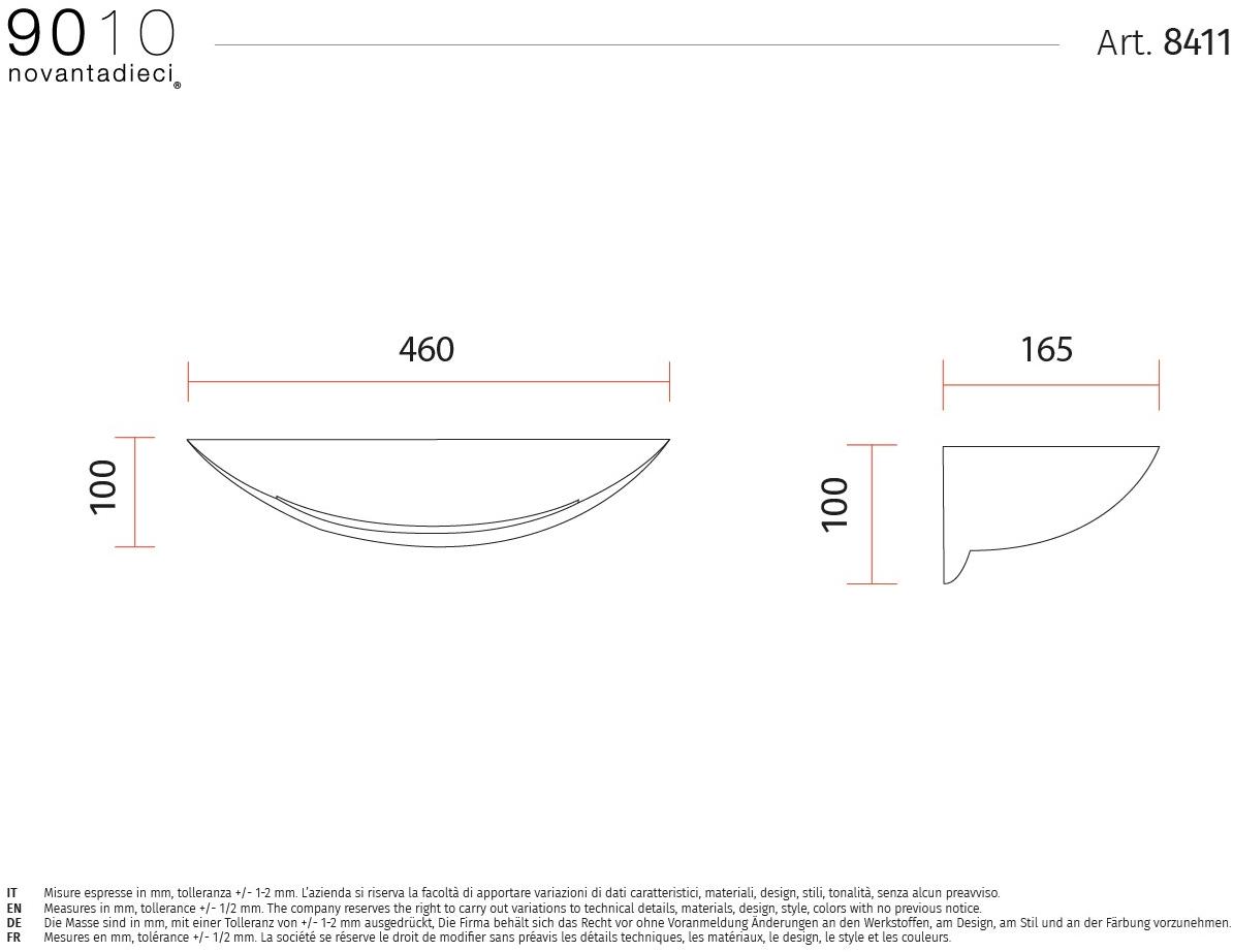 9010 novantadieci Аппликация светодиода из керамики  8411  - Вид №3