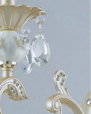 Бра металлическое золотое "Донни" 20104.02.64.01 SEVEN FIRES СВЕЧА 00-3929833 Белый;золото  - Вид №3