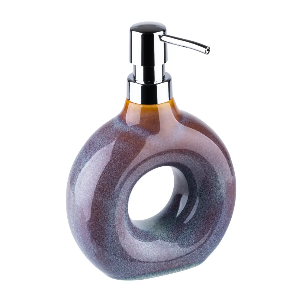 VERRAN Omega — керамический дозатор для жидкого мыла в синем цвете 89384157 STLM-1569553