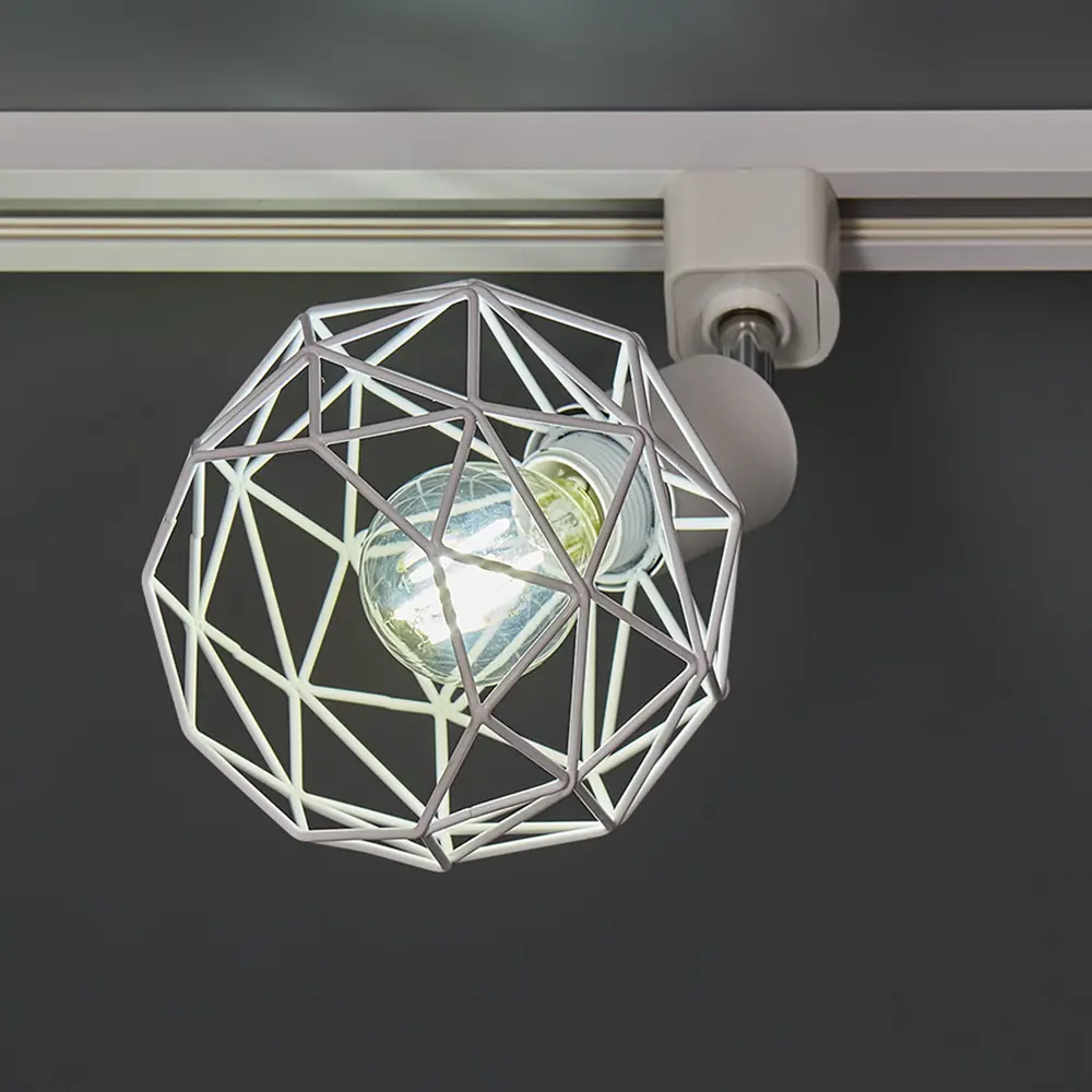 INSPIRE Трековый светильник с белой сферой для акцентного освещения 85422321 STLM-1461904 - Вид №1