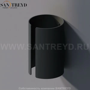 Agape MACH 2 Запасной держатель для туалетной бумаги черный AOLC0829E