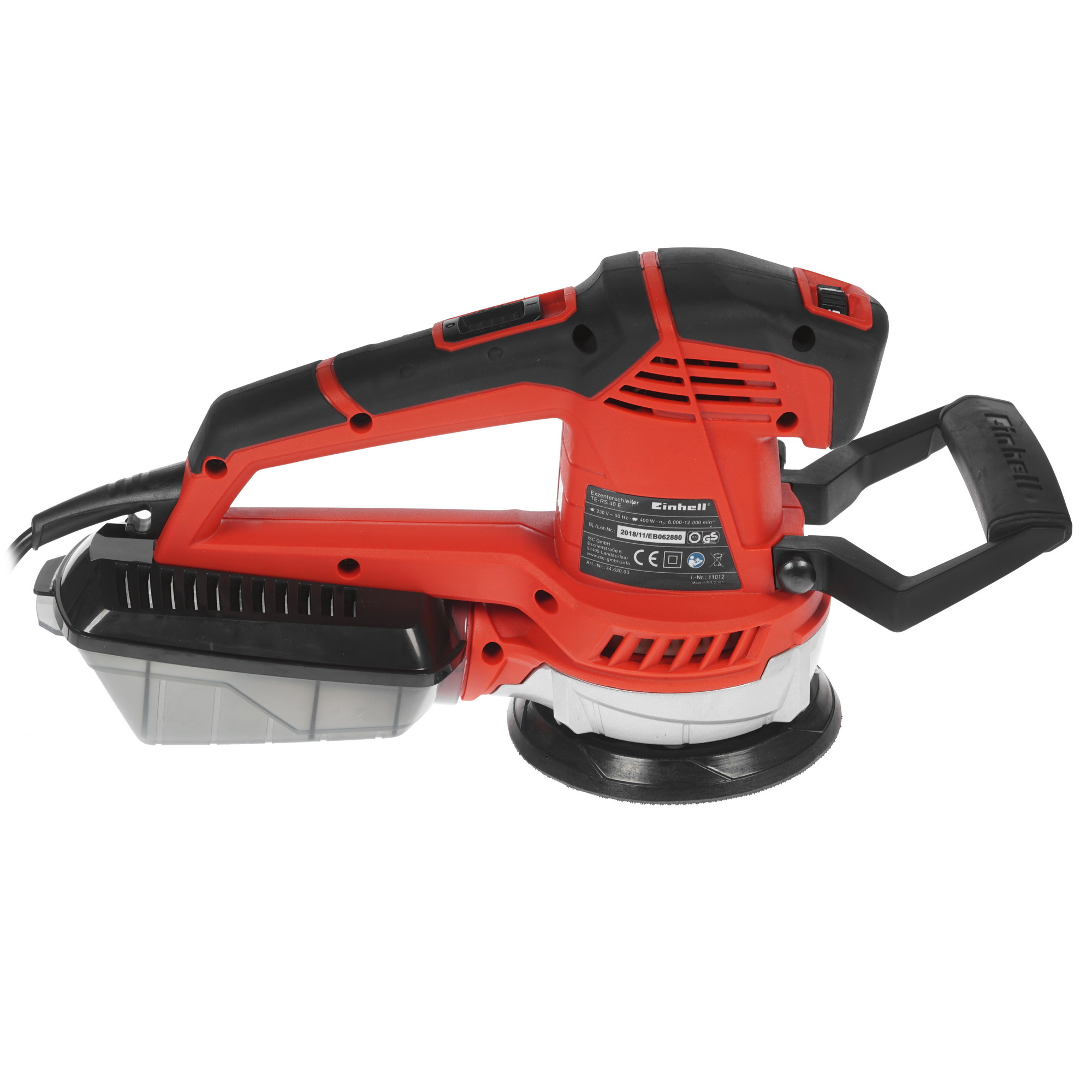 Эксцентриковая шлифмашинка Einhell TE-RS 40 E 7969647 STDN-0135486 - Вид №3