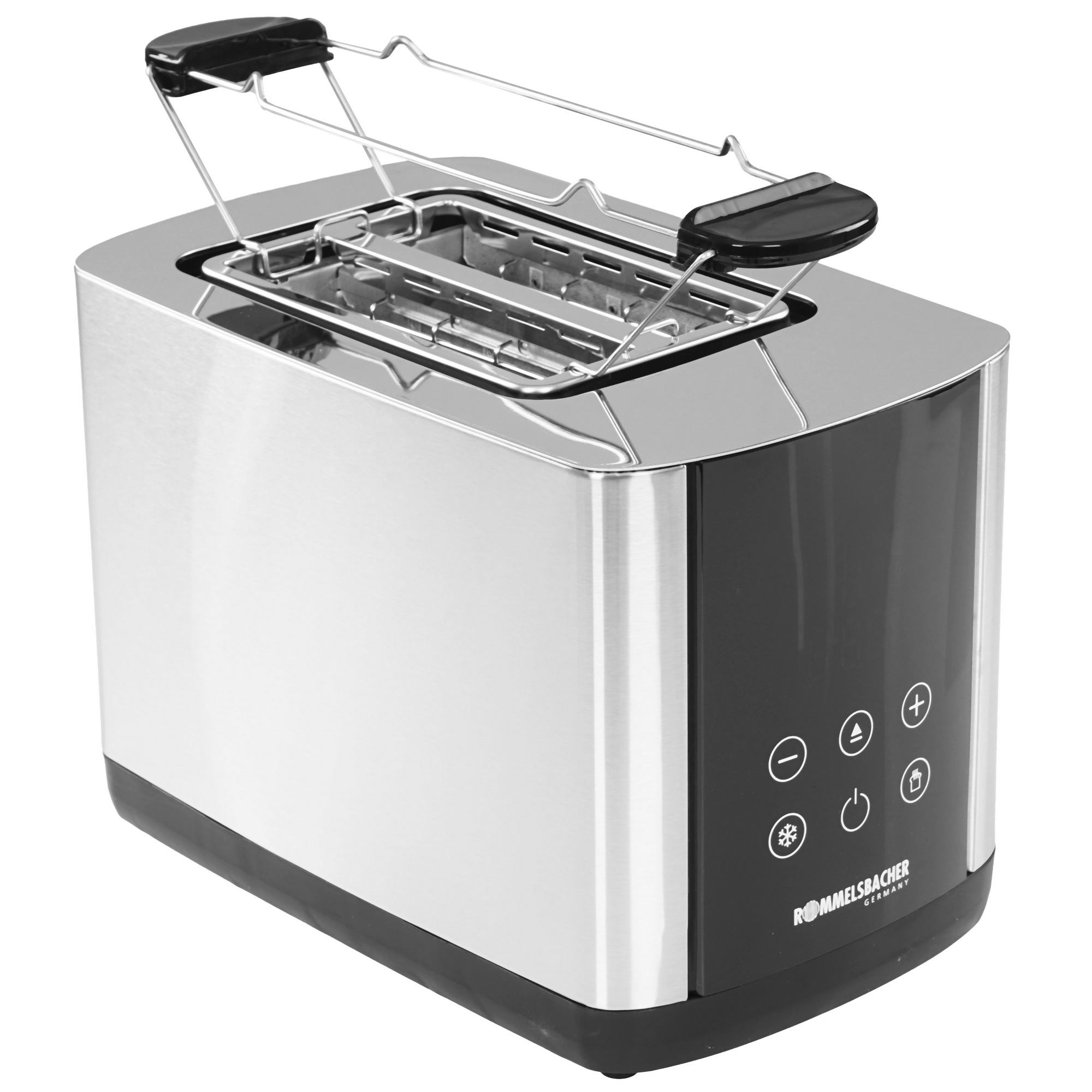 9168796 Тостер Rommelsbacher TO 850 серебристый STDN-0015360