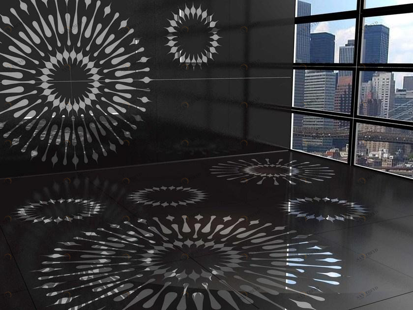 CEDRIMARTINI Поверхность из смолы, декорированная композитным металлом sun-id-1360963