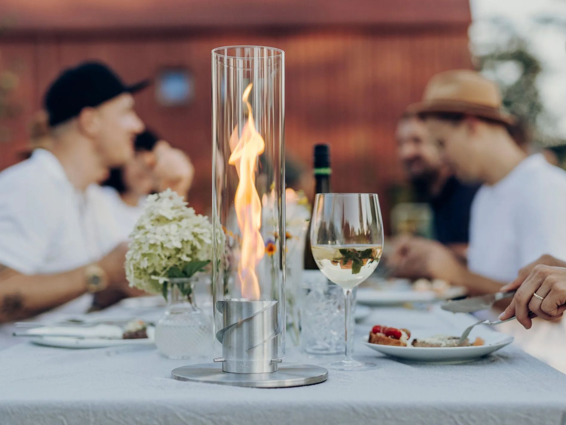 Отдельно стоящий камин из боросиликатного стекла на биоэтаноле höfats Spin ARCH-00067335 - Вид №9