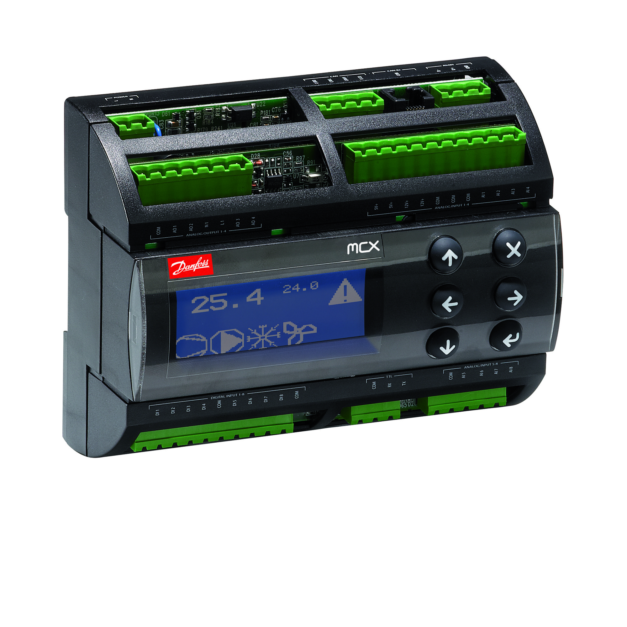 Danfoss MCX 08M2 MCX08M2 контроллер программируемый 080G0307  - Вид №8