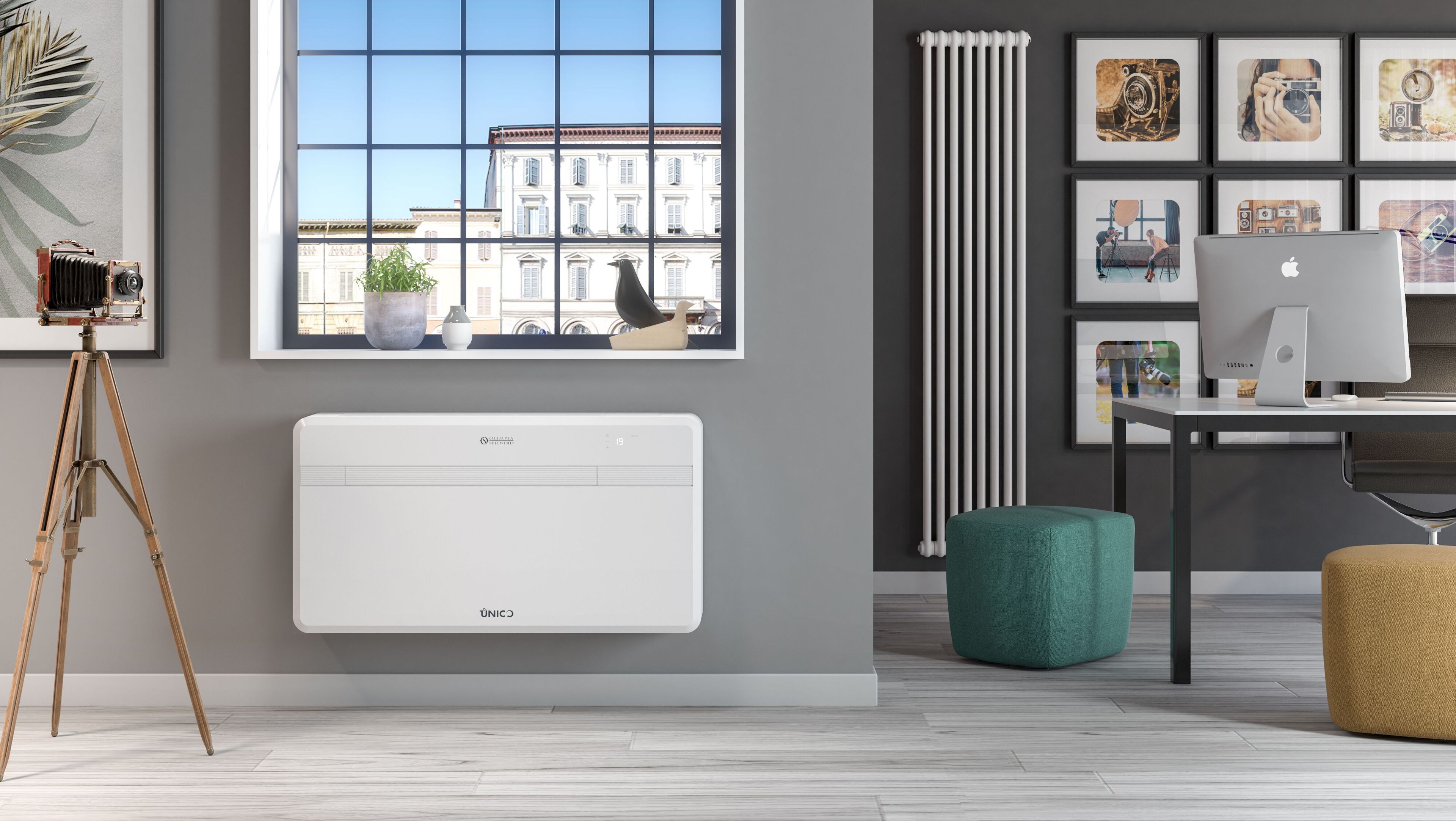 Кондиционер без внешнего блока с инверторной системой OLIMPIA SPLENDID кондиционеры без внешнего блока ARCH-00025132 - Вид №3