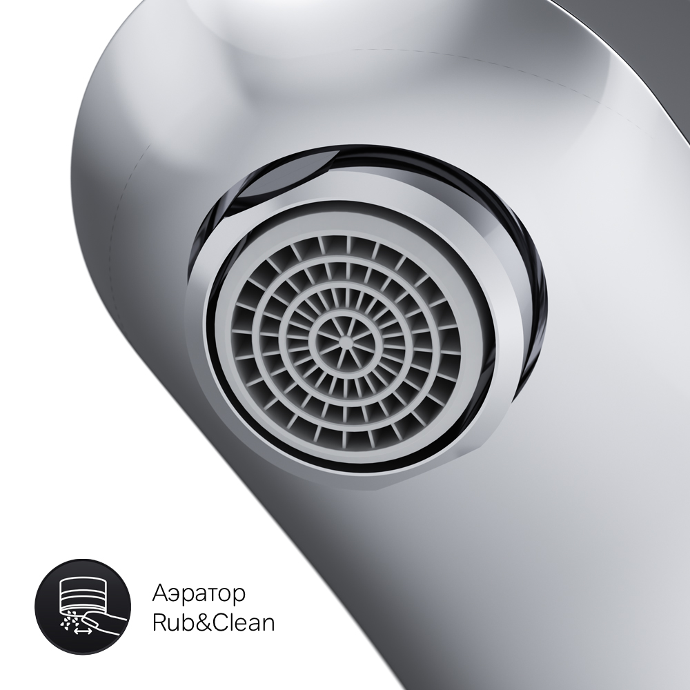 F8082116 смеситель для умывальника с донным клапаном излив 105 мм хром шт AM.PM Like - Вид №6