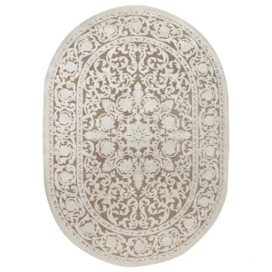 Ковер вискоза Genova 064/656590 240x340 см цвет слоновая кость