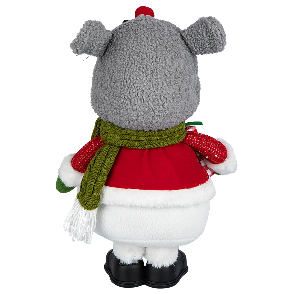 89368040 Декоративная фигура Снеговик в шапочке мишки 28x15 см STLM-1486575 Santreyd Christmas - Вид №4