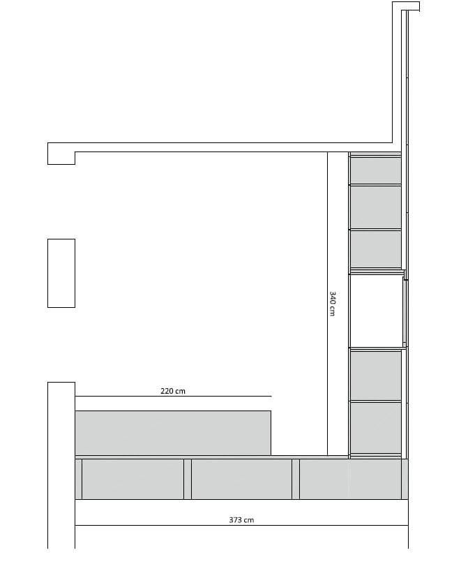 Деревянная спальня TM Italia Cucine D90 ARCH-00119237 - Вид №2
