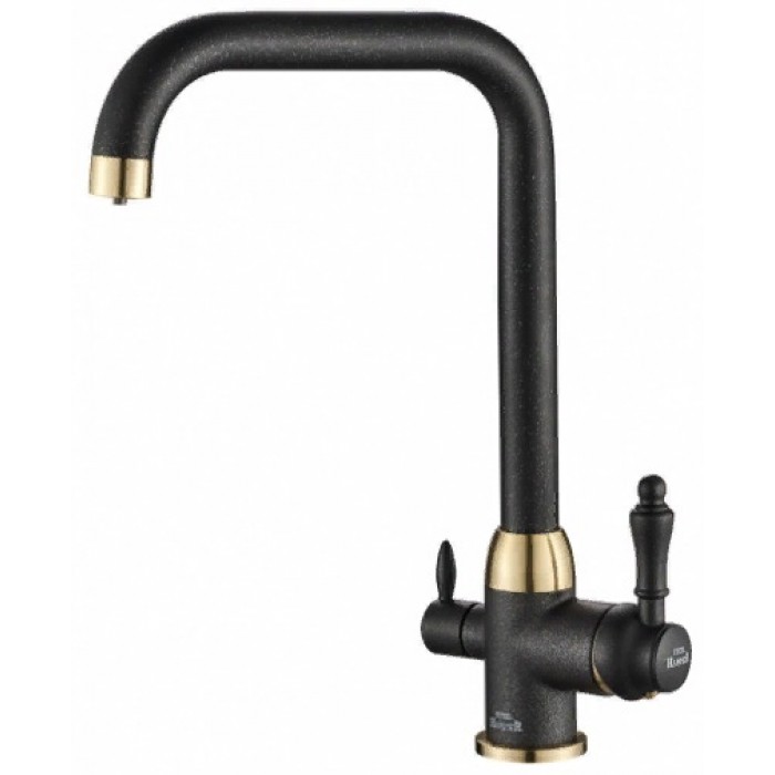 Steel Hammer SH 725 BLACK BR Смеситель для кухни Zorg 358x246  - Вид №1