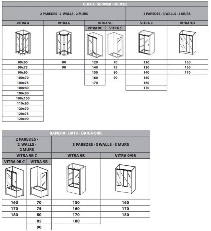 KRION Стеклянная перегородка для ванны sun-id-1502224 - Вид №3