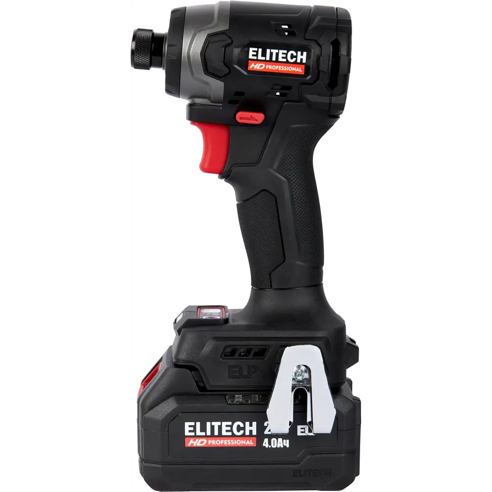Аккумуляторный ударный шуруповерт Elitech HD CS2003SL 20В с двумя АКБ 4Ач 89399188 STLM-1347782 - Вид №2