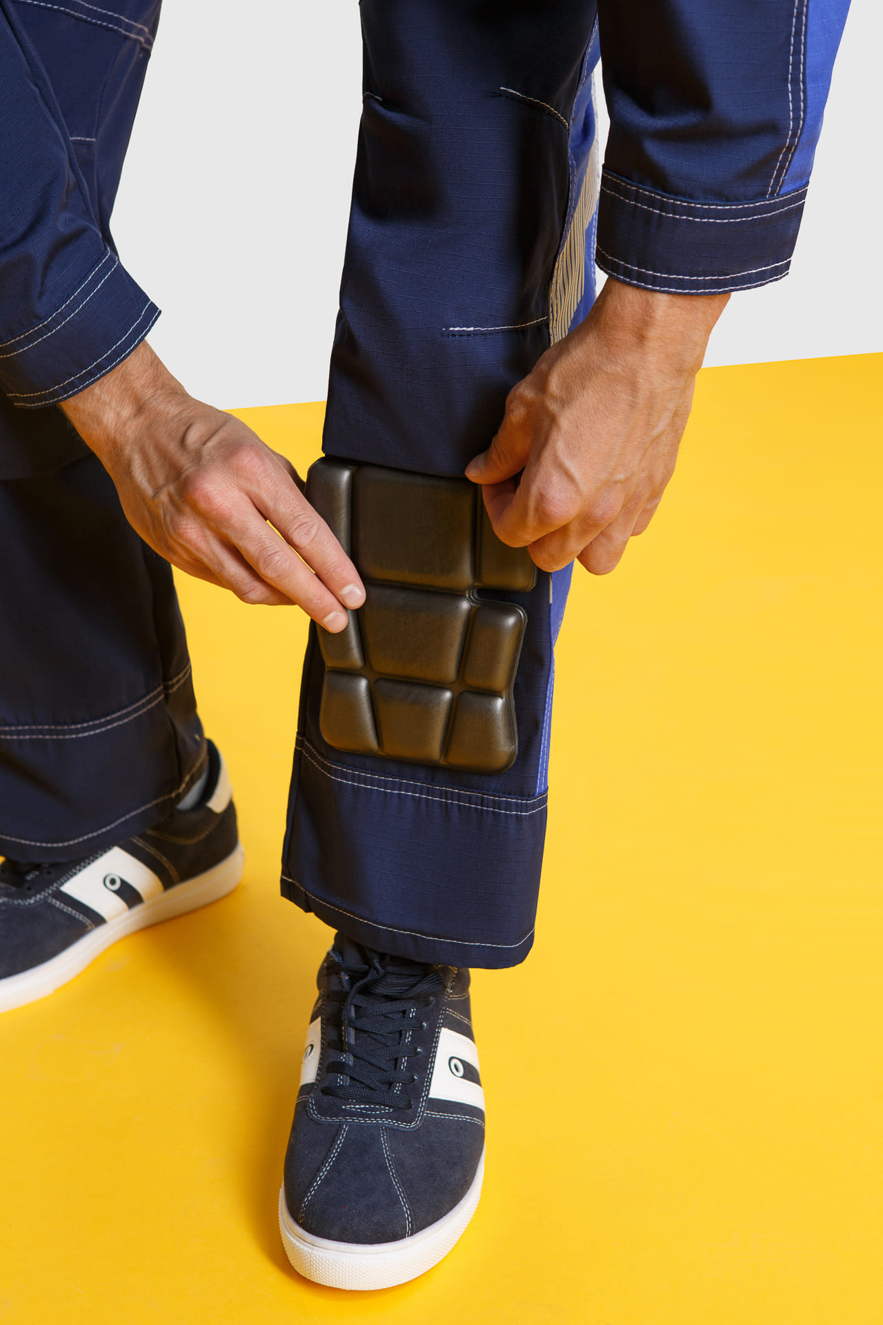 68808 Костюм "Прогресс" темно-синий с васильком  Летняя спецодежда  размер 52-54/170-176  - Вид №20