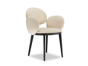 Тканевый стул с подлокотниками