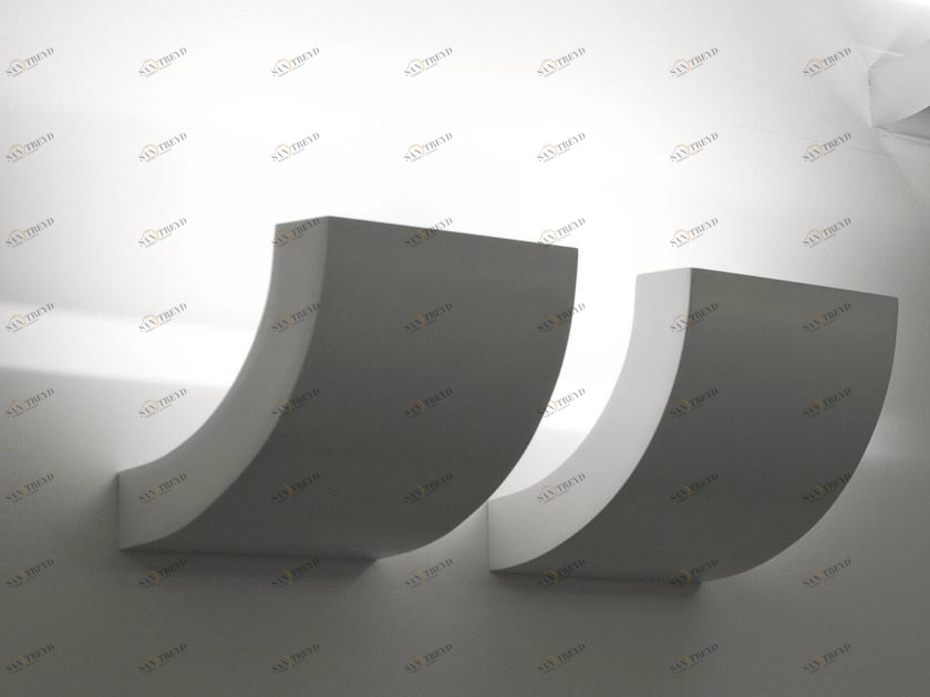 Martinelli Luce Настенный светильник с отраженным светом в алюминиевом исполнении  1415/l 