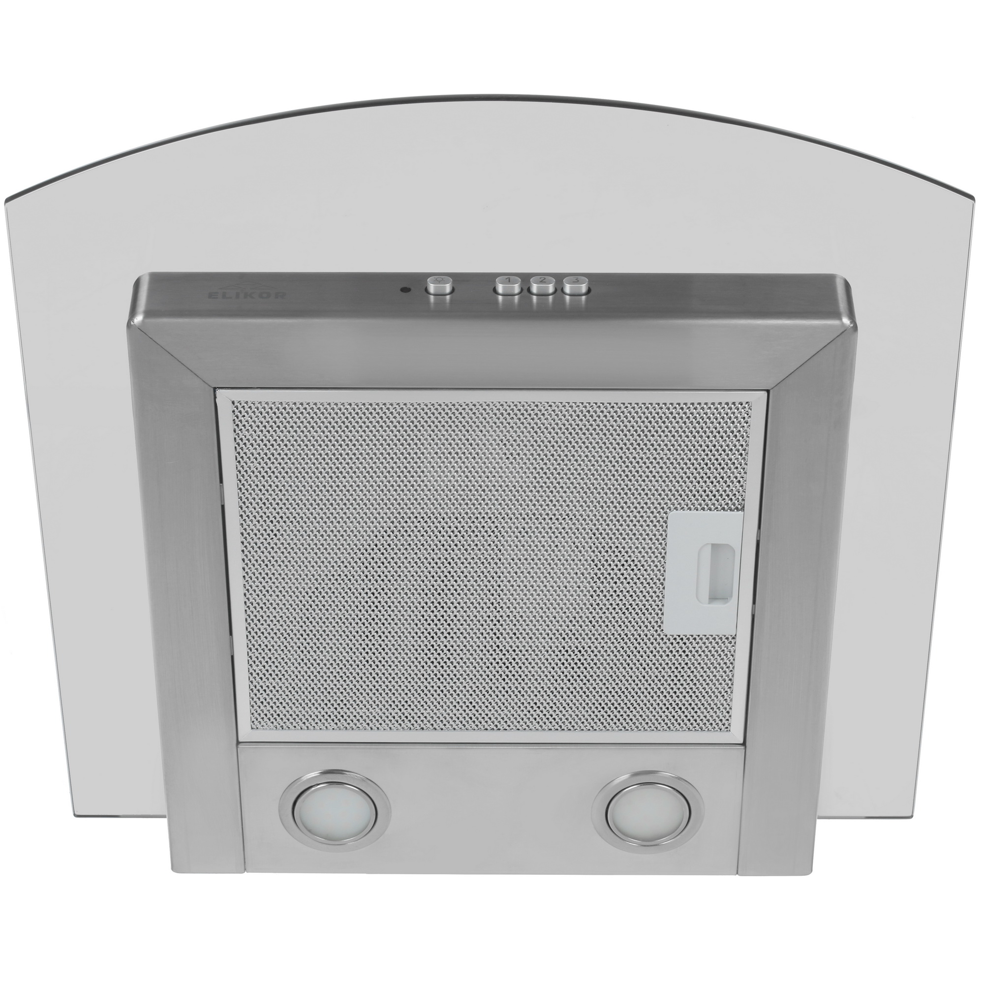 8120708 Вытяжка каминная ELIKOR Кристалл 50Н-430-К3Д серебристый/прозрачный STDN-0145743 - Вид №1