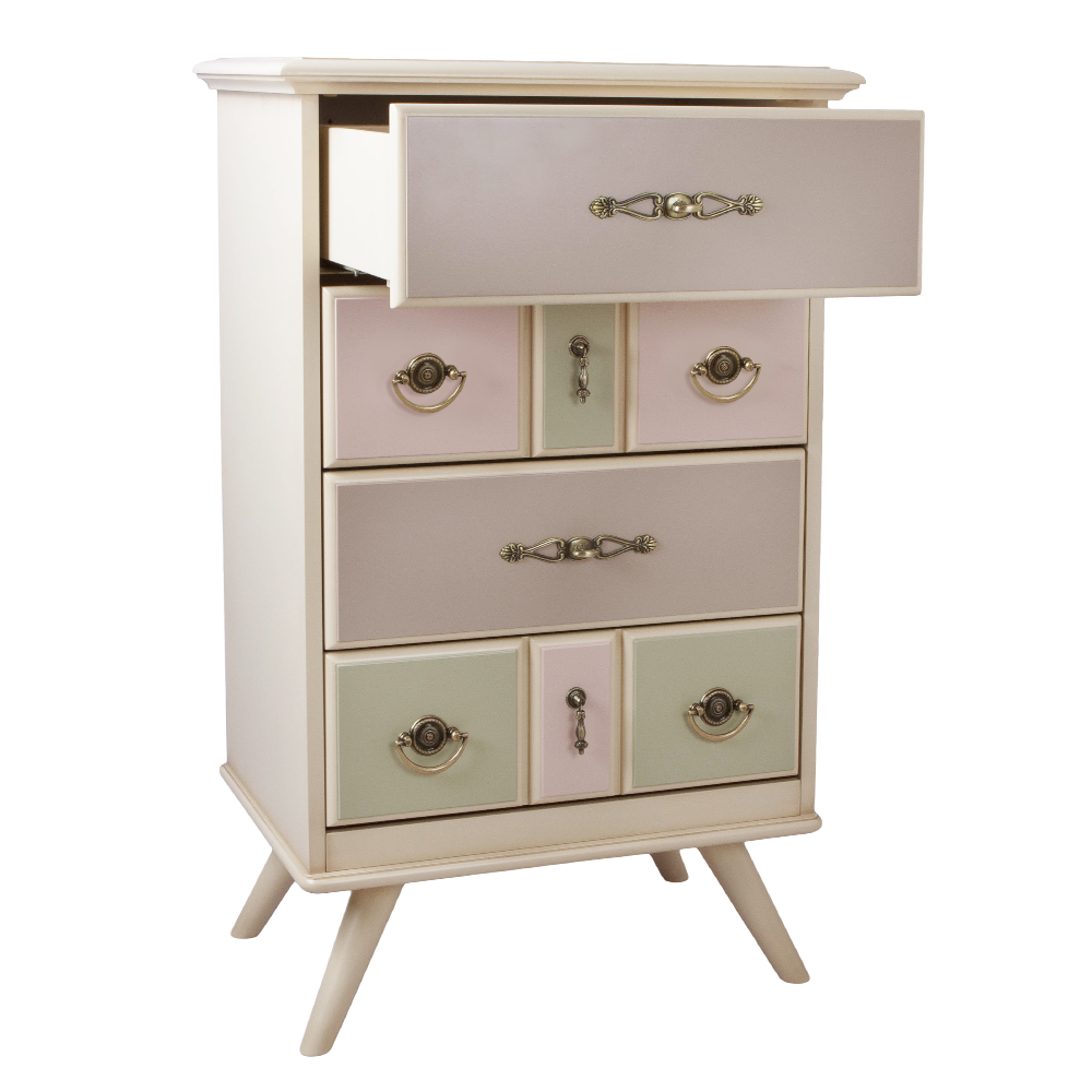 11530 Комод Пандора 1 Айвори Акварель BOGACHO 4627139502180 - Вид №4