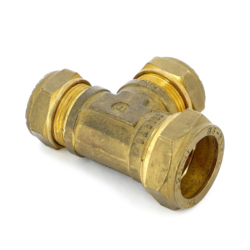 Тройник обжим TIEMME 22х28х22 1000212 - Вид №1