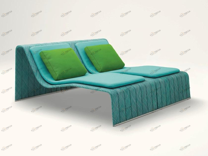 Paola Lenti Кровать из полиэстера Frame sun-id-1349933