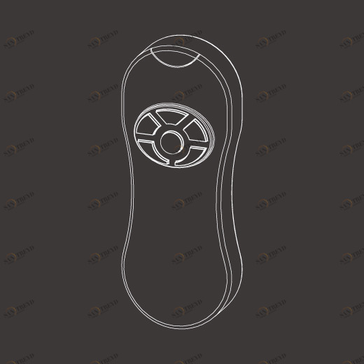 Универсальный многофункциональный пульт дистанционного управления для инфракрасного датчика присутствия  RCS01 CEADESIGN 