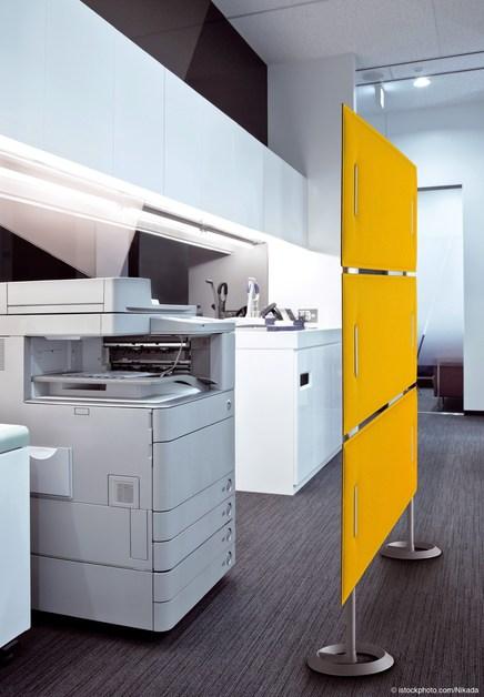 Caimi Brevetti Отдельностоящая звукопоглощающая офисная перегородка из ткани Snowsound technology sun-id-1367358 - Вид №13