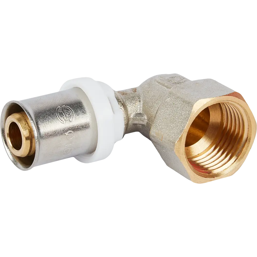 Угол комбинированный 90° Aquasfera 1/2"x16 мм ВР никелированная латунь 027-8818 82890240 STLM-2129634 
