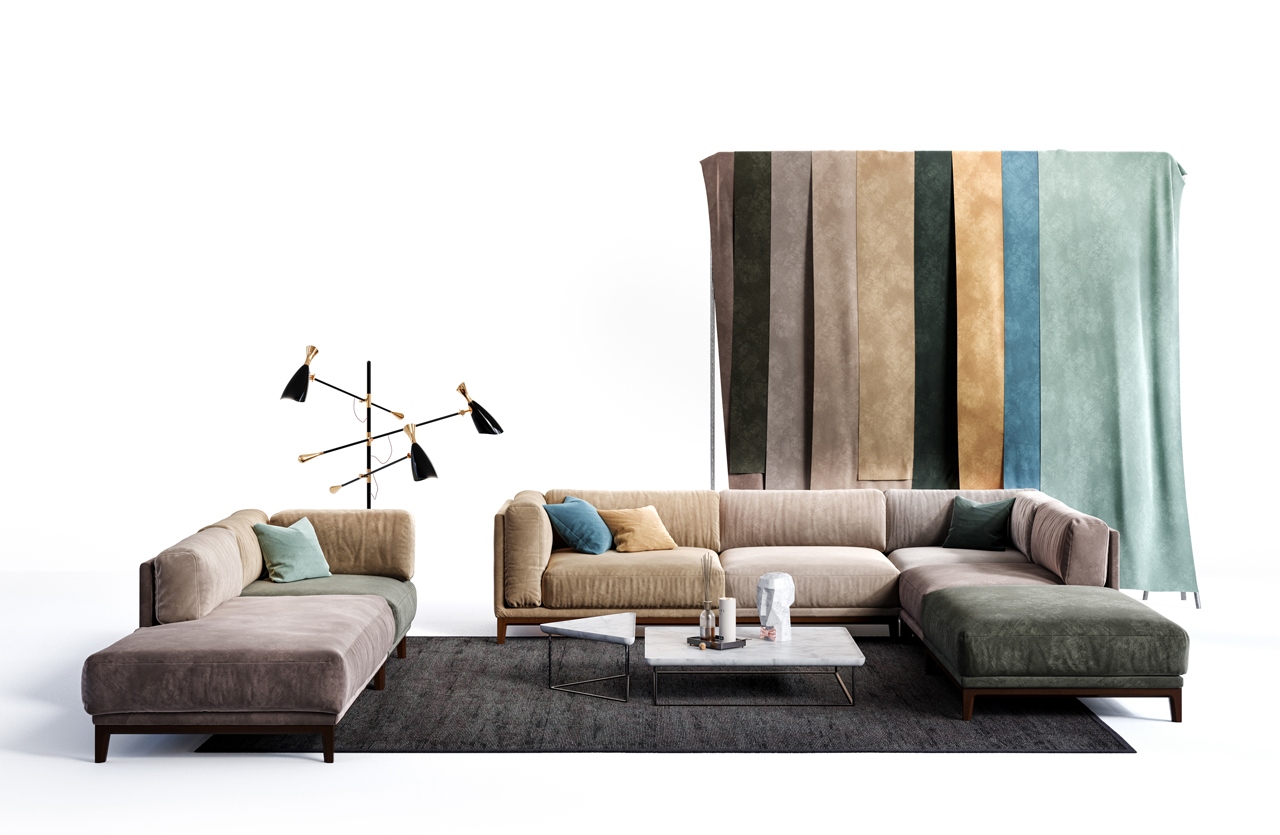 д402 ш94 в80 The IDEA Диван Case 901/921/902 + 915  - Вид №5