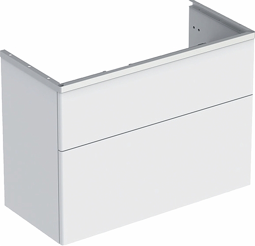 9610262101 IDO Glow напольная тумба под умывальник, с двумя ящиками, W = 980 мм, W1 = 1000 мм, дуб - Вид №6