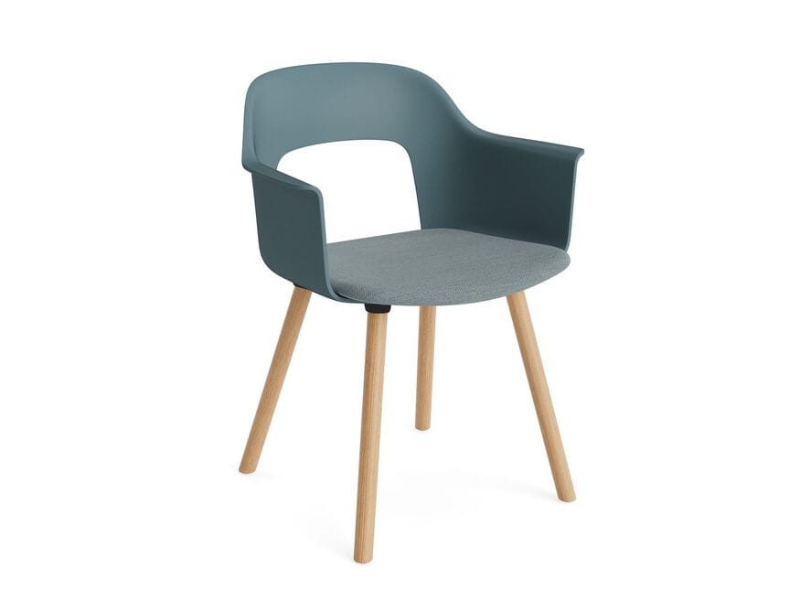 Стул с мягким сиденьем с подлокотниками Hay макет ARCH-00123440 - Вид №26