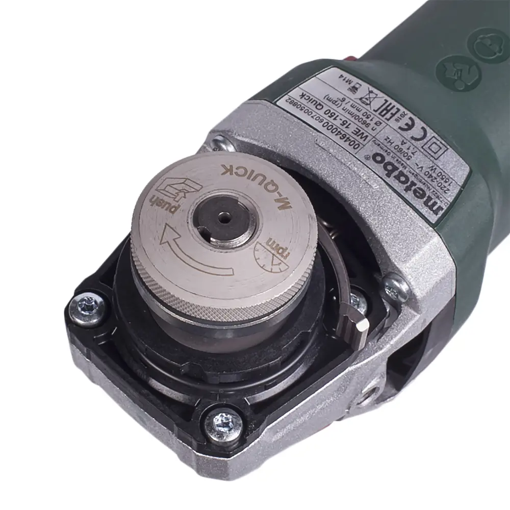 Углошлифовальная машина (болгарка) Metabo WEVA 15-150 Quick, 1550 Вт, 150 мм 18119421 STLM-2034175  - Вид №3