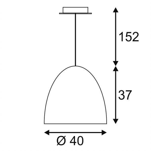 Подвесной светильник черно-серебряный Para Cone 133070 SLV ДИЗАЙНЕРСКИЕ, PARA CONE 00-3889726 Никель;черный  - Вид №1