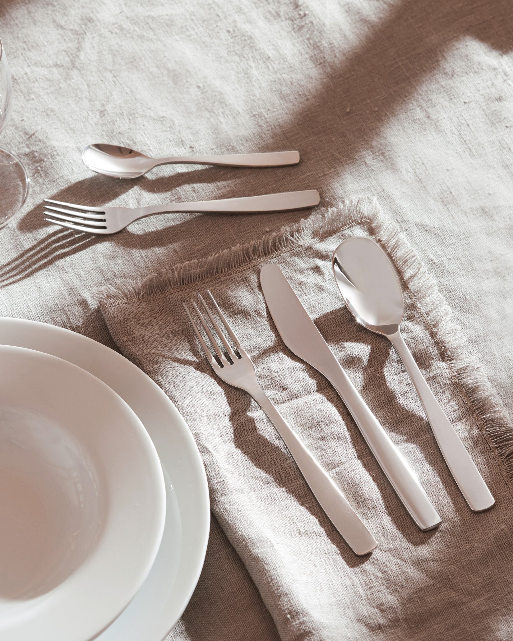 Столовая ложка. 6 предметов Alessi Knife, вилка, ложка AJM22/1 - Вид №1