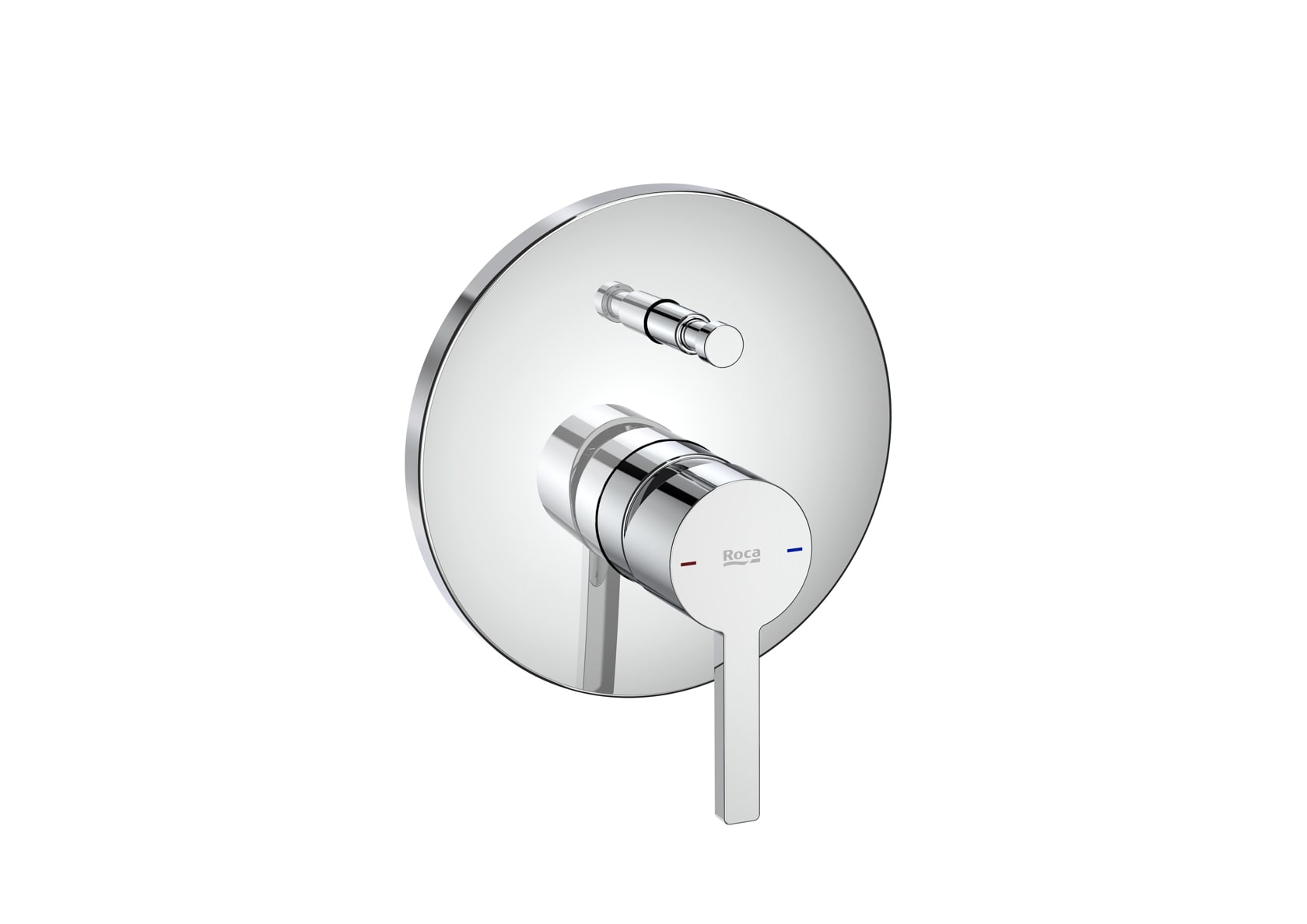 Встраиваемый смеситель для душа с переключателем Roca Naia ARCH-00057938 - Вид №2