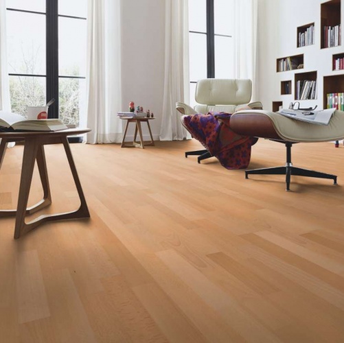 Паркетная доска Meister PС 200 Classic Дымчатый Гармония 928 Бук Натур (Гладкая) 2400х200 мм 2300200101 - Вид №8