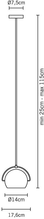 Fabbian Подвесной светильник из металла Beluga steel sun-id-1413911 - Вид №8