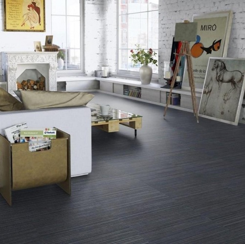 Виниловый ламинат Tarkett Lounge Version Дизайнерский с брашью (Текстурированная) 457,2х457,2 мм 1000901241 - Вид №8