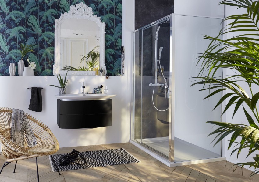 EB1104-G1C Мебель под раковину-столешницу 83 см , 2 выдвижных ящика Jacobdelafon PRESQU'ILE Santreyd - Вид №1