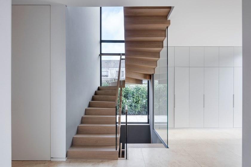 Siller Treppen Открытая лестница из дерева и стекла Zig-zag sun-id-1444828 - Вид №1