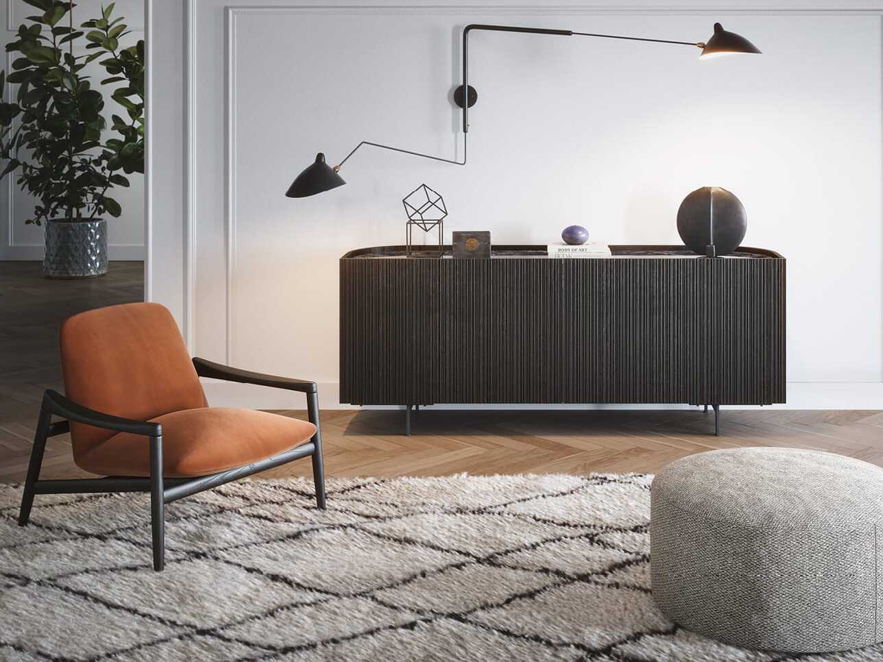 Деревянный шкаф с распашными дверями Novamobili BAY ARCH-00114115 - Вид №1