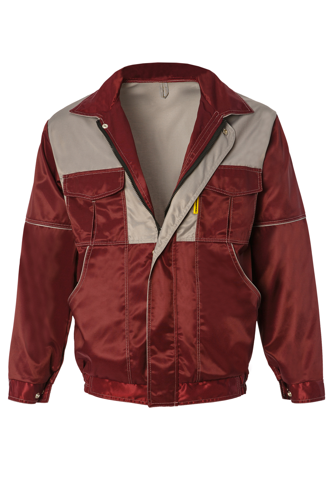 4960639 Костюм Марс бордо серый  Летняя спецодежда  размер 52-54/182-188  - Вид №3