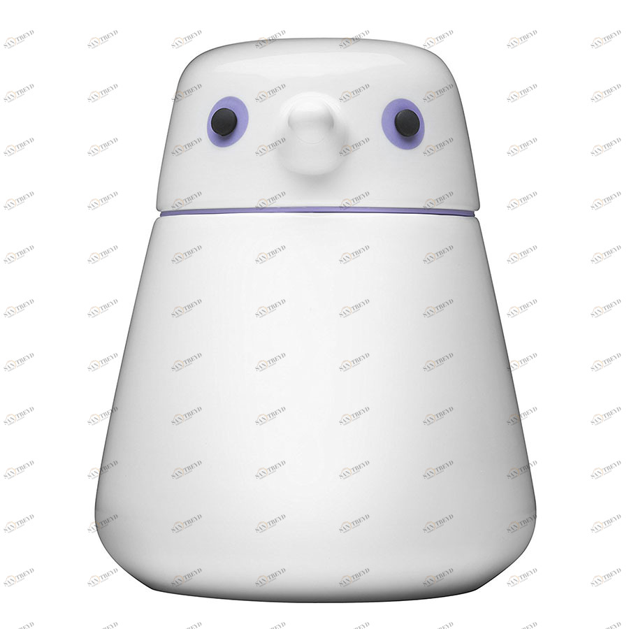 Банка для хранения 1 л фиолетовая Birdie QDO  00-3872100 Белый;фиолетовый 